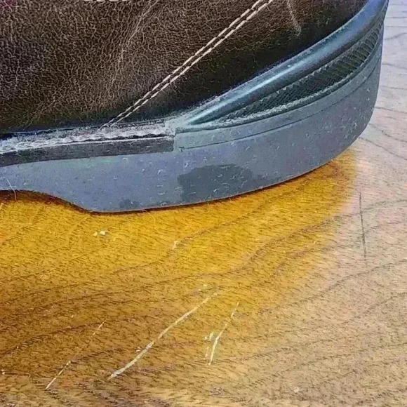 Ecco Mens Brown Leather‎ Fenn Tie Lace-Up Oxfords Size US 13, EU 47 - Picture 3 of 10